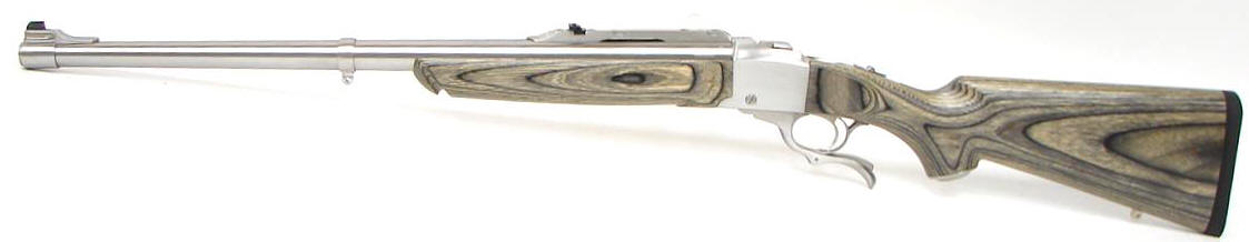 Ruger No 1 H Tropical Stainless  / Laminate